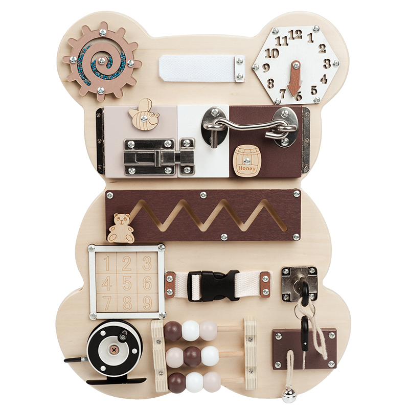 Wooden_busy board_teady