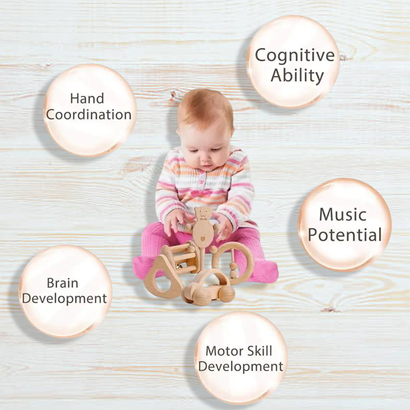 Wood Rattle Toys - Image 3