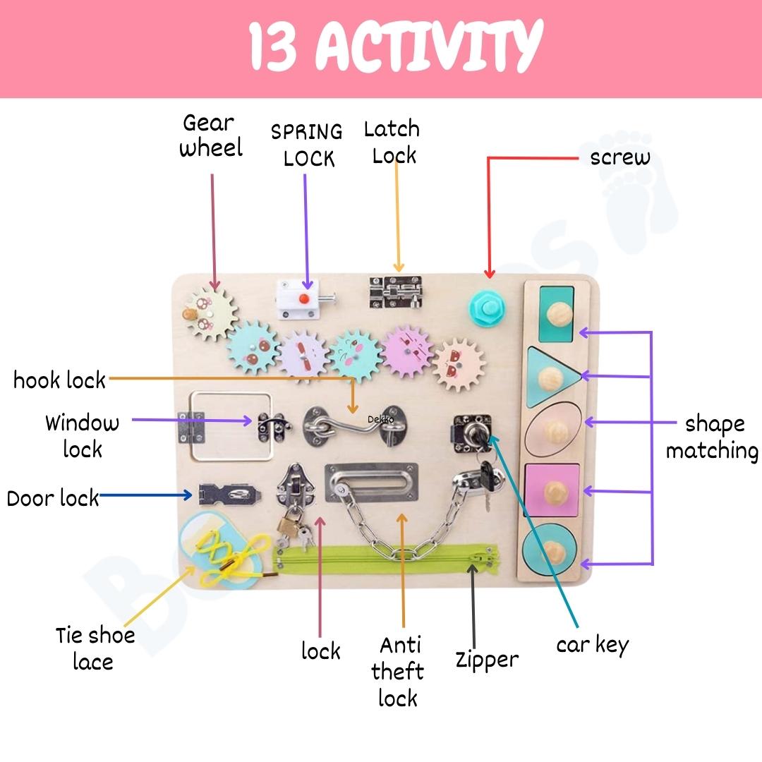 benefits of montessori busy board