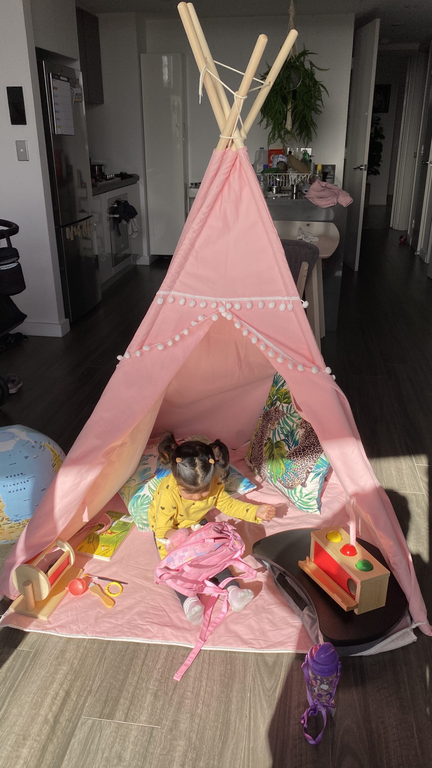 Tent photo in use